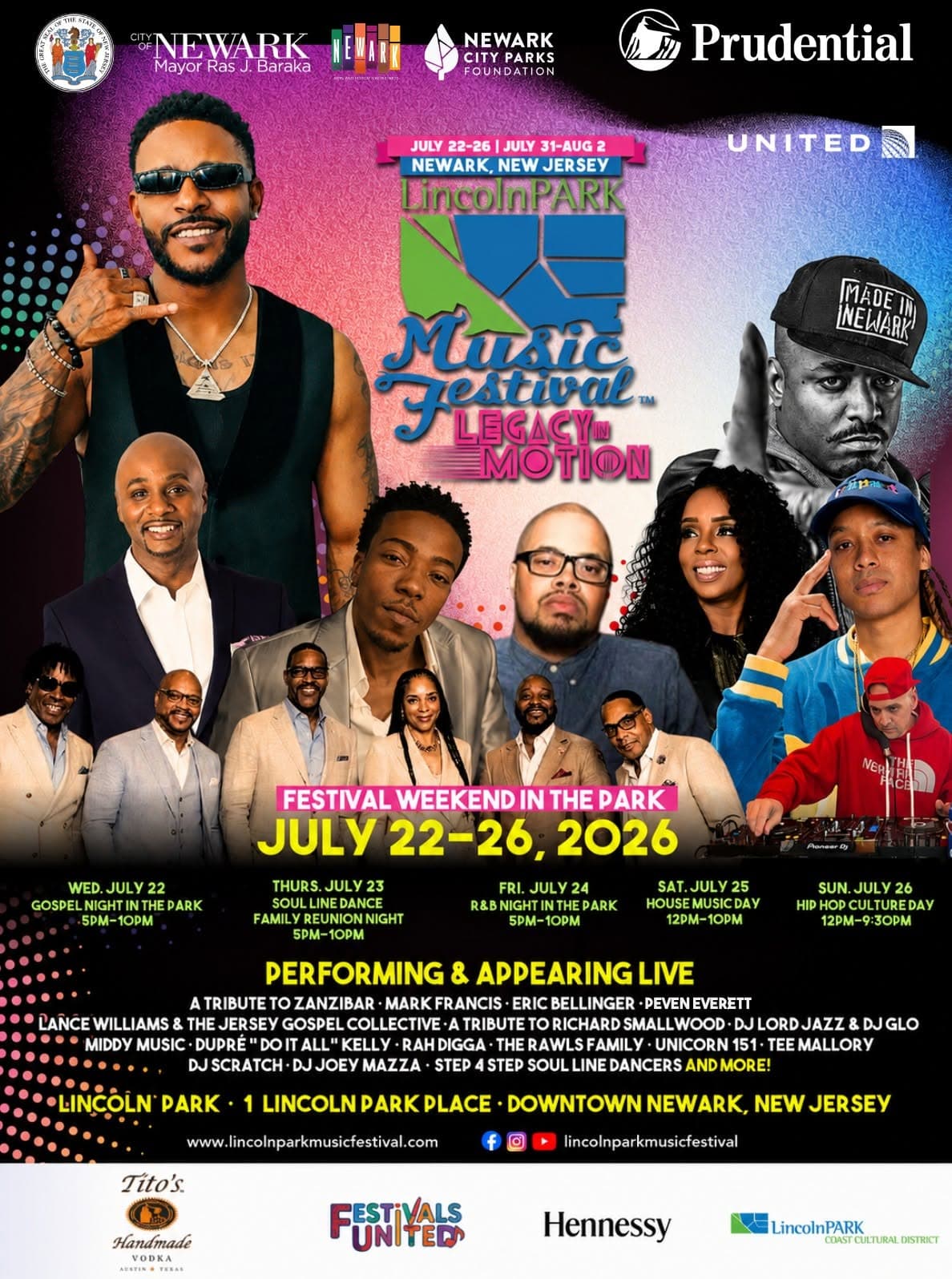 Newark’s Lincoln Park Music Festival