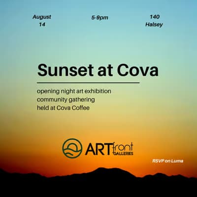 Sunset at Cova