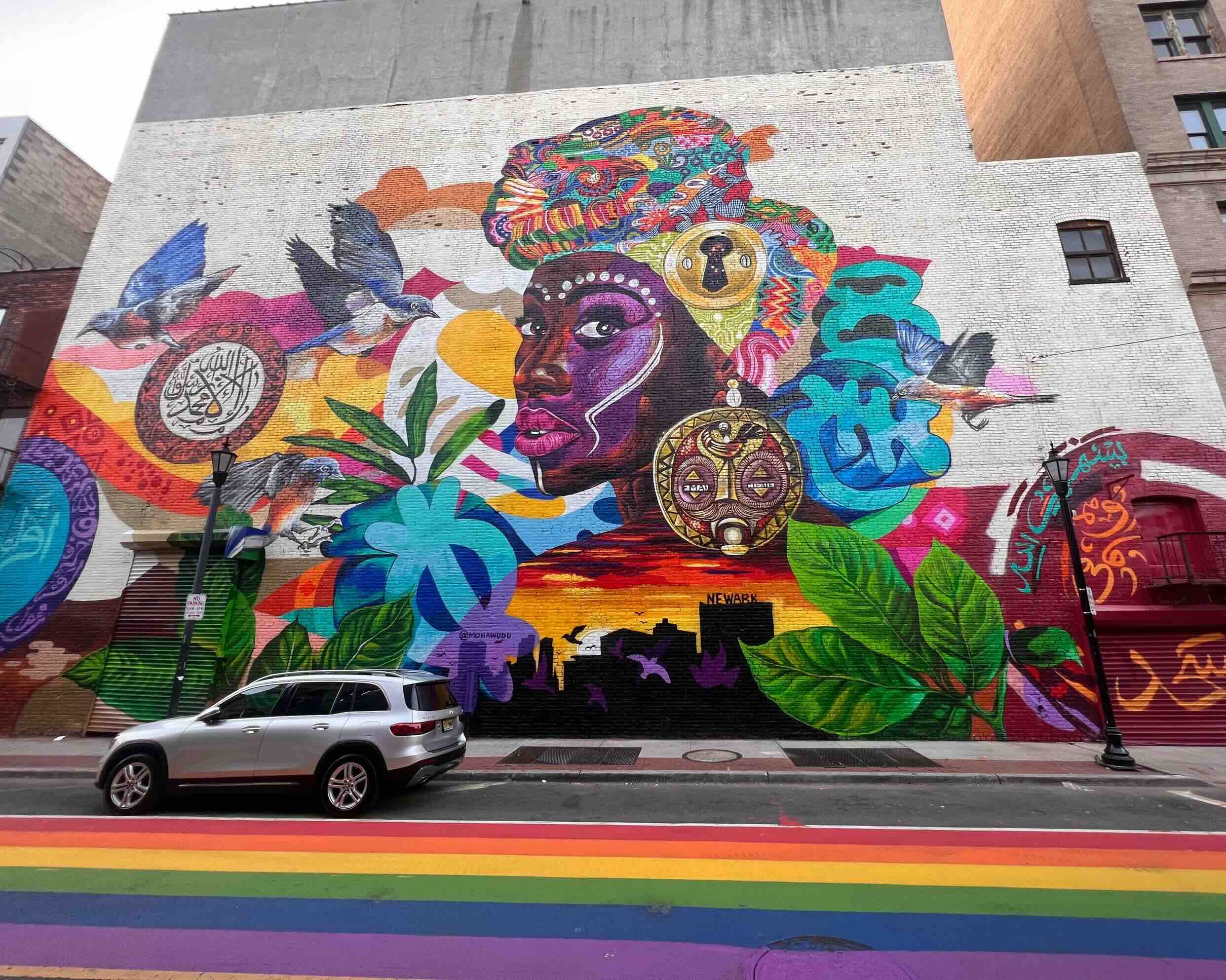 Sankofa Mural By Mohammed Awudu