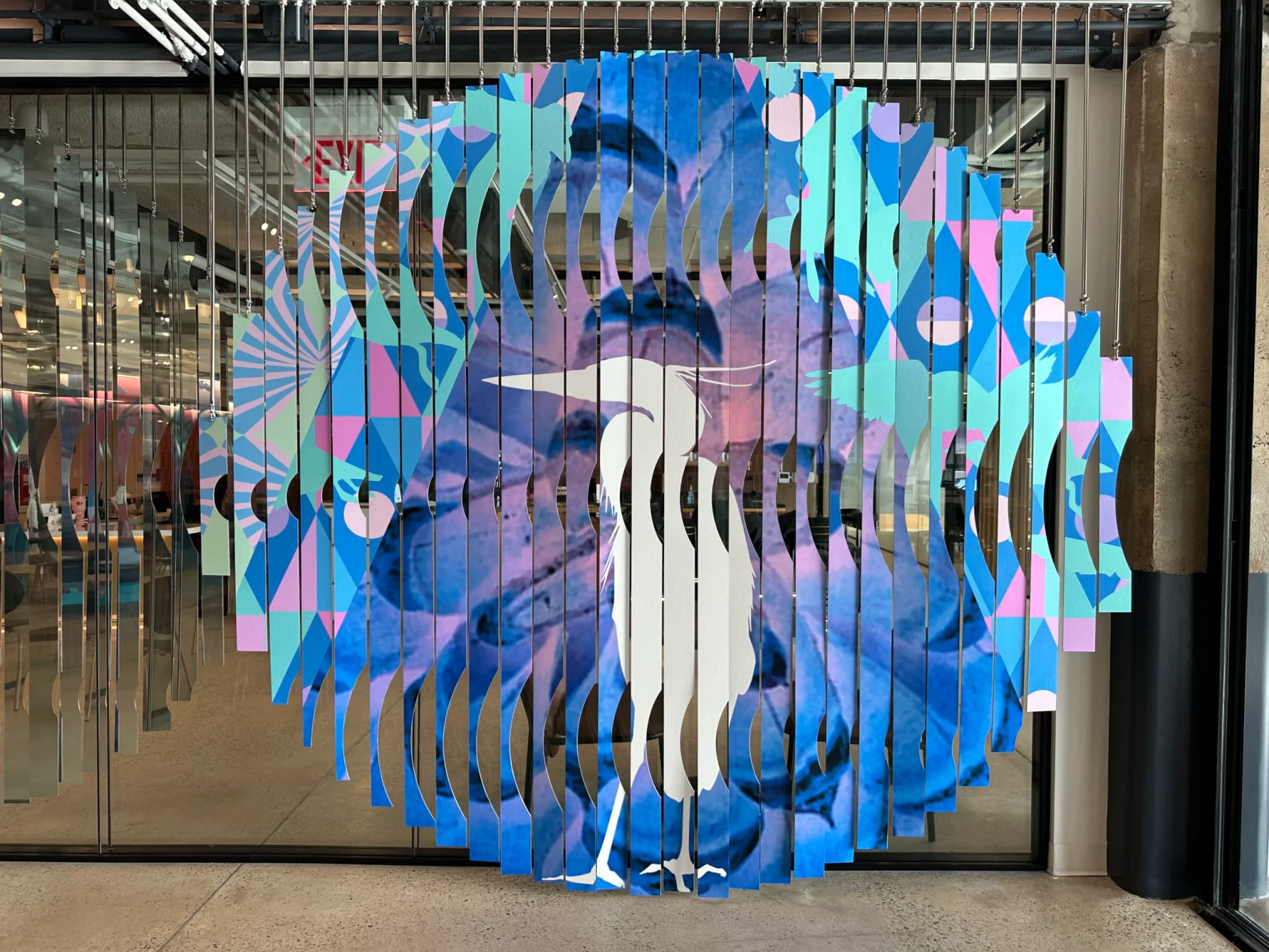 Gera & Werc's mural for McKinsey & Co. office