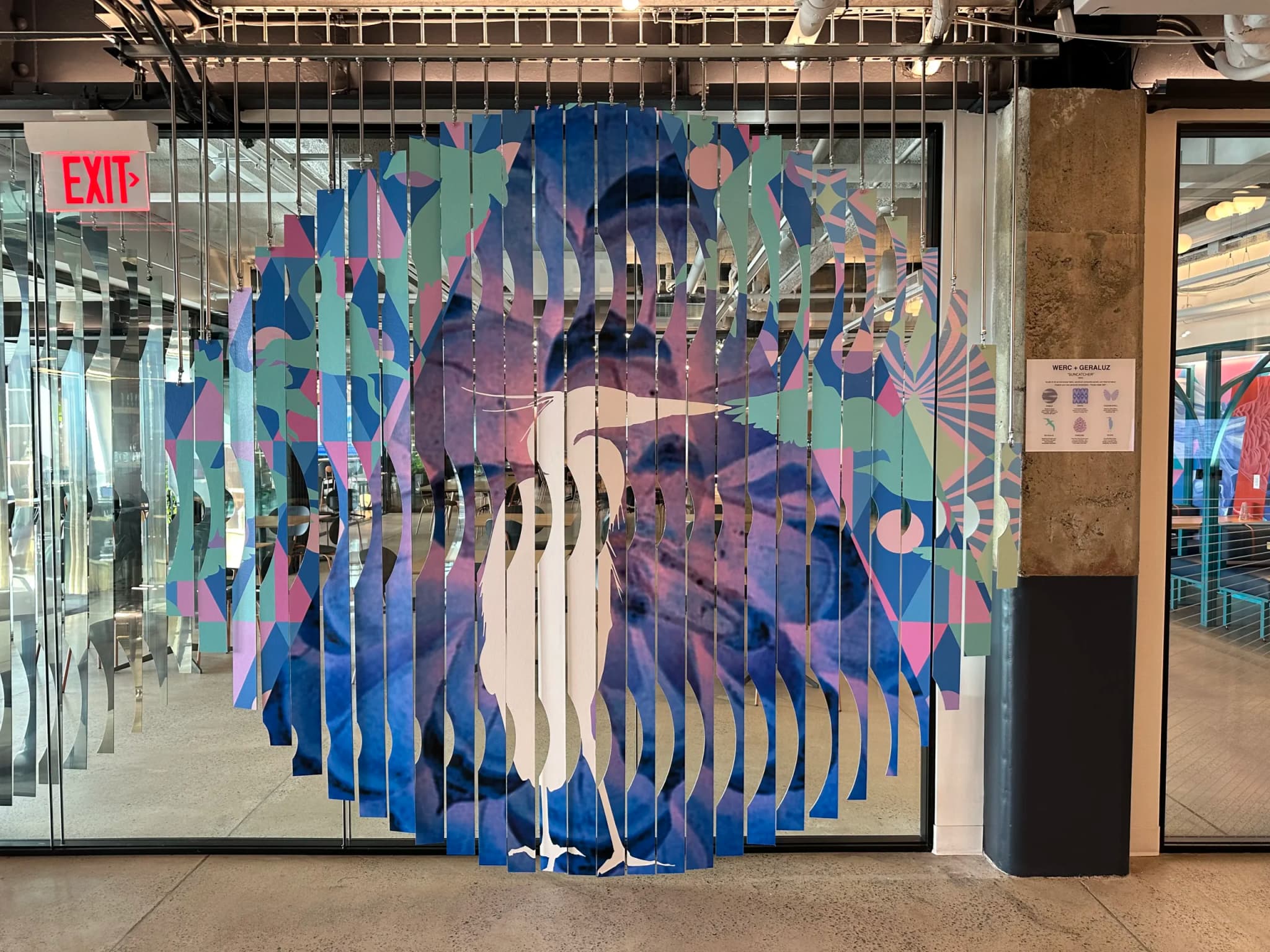 Gera & Werc's mural for McKinsey & Co. office