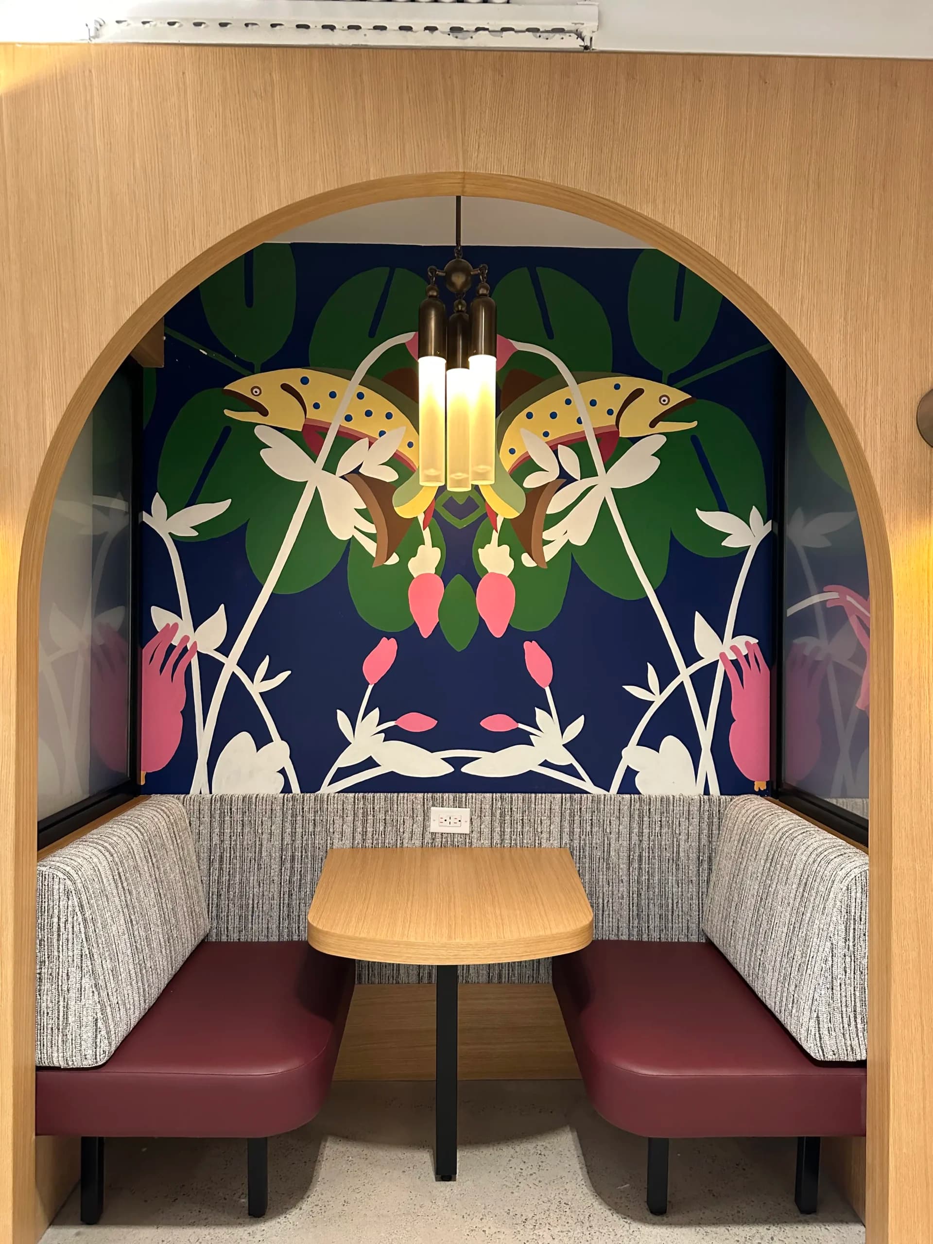 Simone Bailey Campbell's The Spirit of Newark mural for McKinsey & Co. office