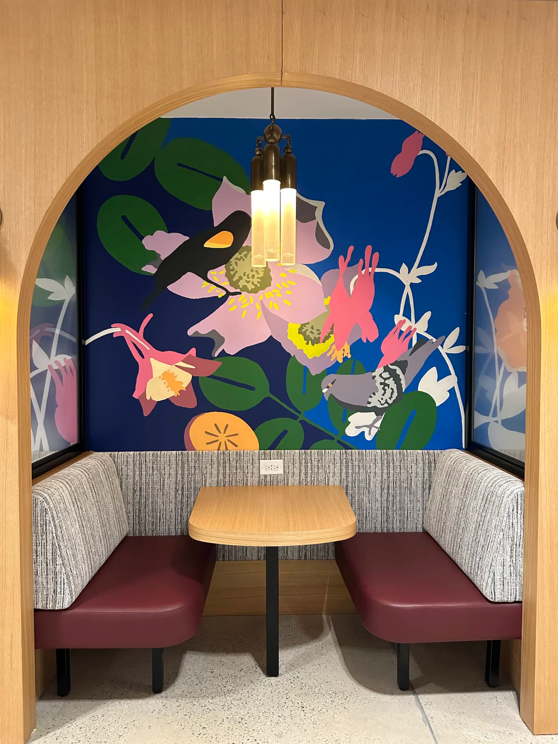 Simone Bailey Campbell's The Spirit of Newark mural for McKinsey & Co. office