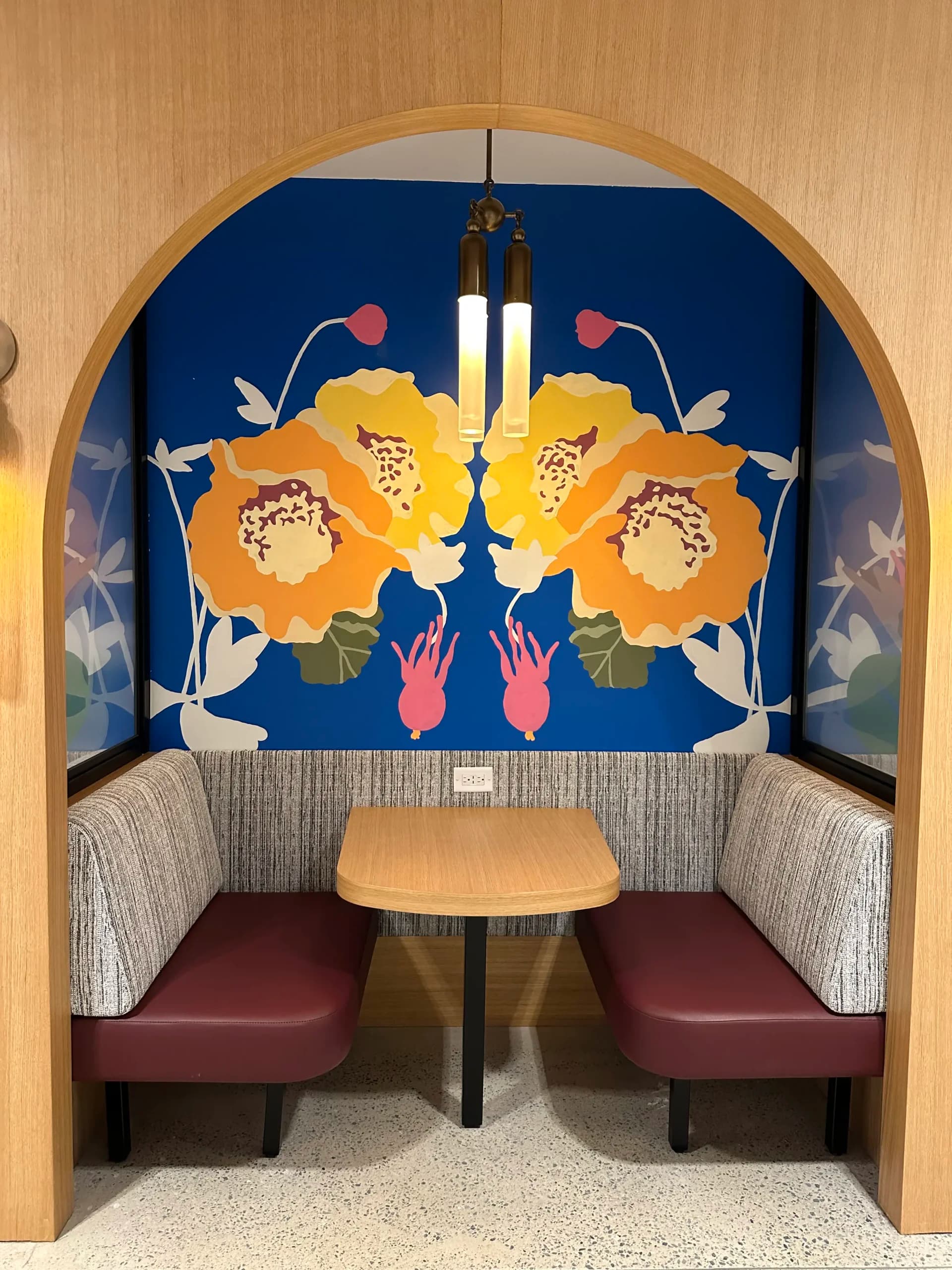 Simone Bailey Campbell's The Spirit of Newark mural for McKinsey & Co. office