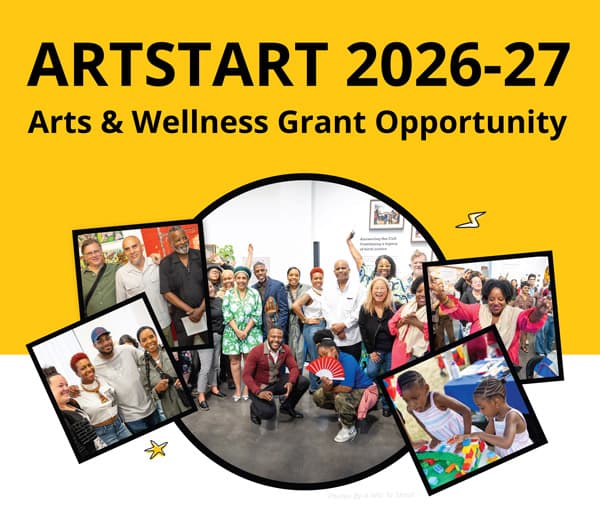 Newark ArtStart Grants for 2026 - Applications are Open