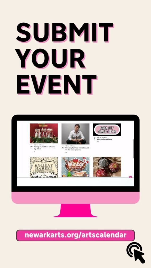 🎨 Got an event that Newark should know about? ✨ Share your artistry with us! Whether it’s a gallery opening, a workshop, or a cultural celebration, let Newark Arts be the spotlight for your creativity. 🌟 Submit your event and let’s shine a light on Newark’s diverse artistic tapestry! LINK IN OUR BIO🥳

#ShareYourArt #NewarkArtsSpotlight #CreativeEvents #ArtisticExpressions
#thingstodoinnj #nyc #nj #newarknj #brickcity #newarkarts #artistnj #eventsnj #markyourcalender #njartists #creativity #newarkisnow